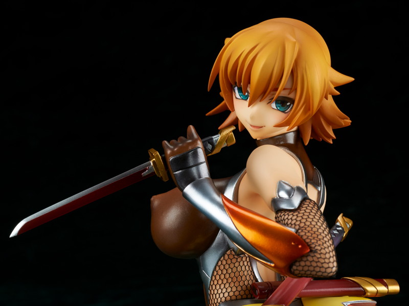 1/7スケールPVC完成塗装済 対魔忍ムラサキ-くノ一傀儡奴●に堕つ- 井河さくら-6