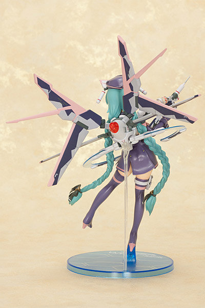 メガミマガジンクリエイターズ スク水メカナース少女 ナナ-ダークベリーミントver.--1