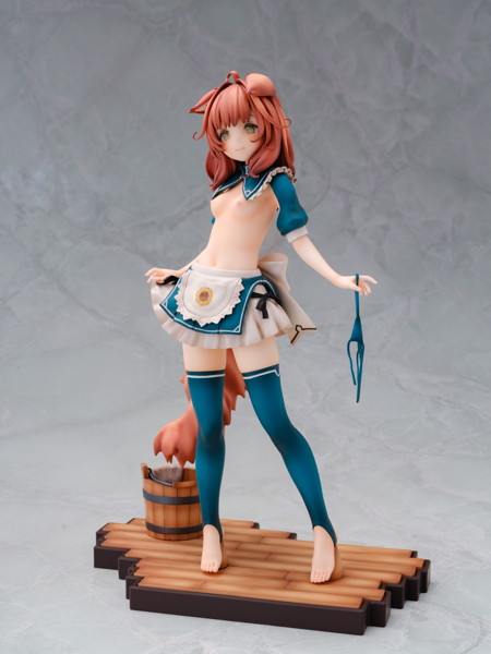 さわやか鮫肌オリジナルキャラクター けもみみメイド キキーモラ-29