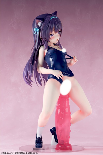 肉感少女 本当に入るの？ちび猫娘の好奇心 猫春ひめこ 1/4スケール-23