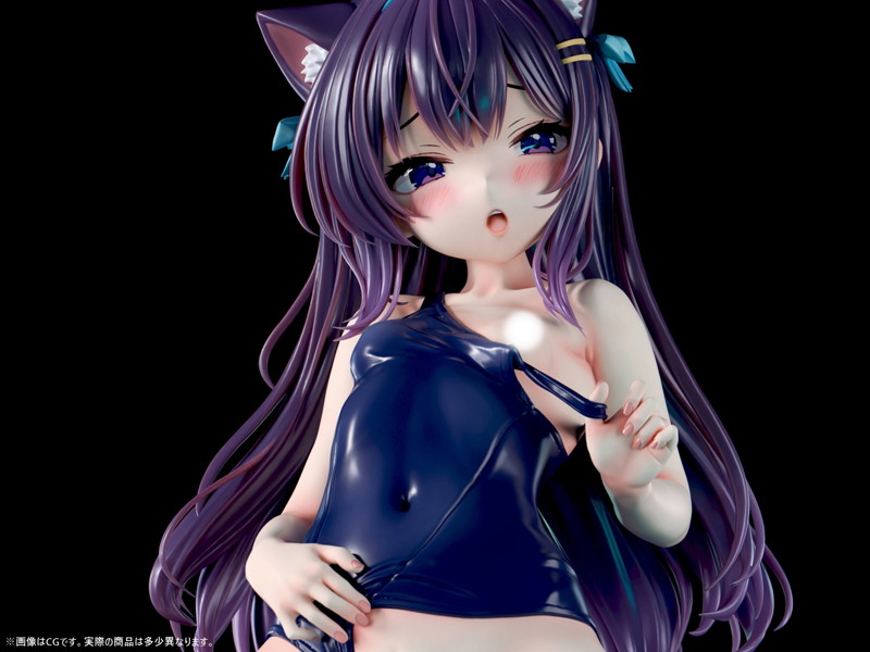 肉感少女 本当に入るの？ちび猫娘の好奇心 猫春ひめこ 1/4スケール-13