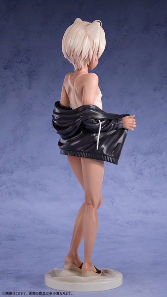 肉感美少年 スク水日焼けのケモ耳男子 ラオル 1/6スケール-5