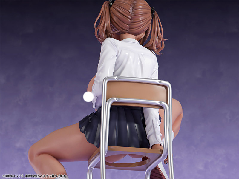 肉感少女 後ろの席のいたずらっ子 久世 琉愛 1/6スケール-11