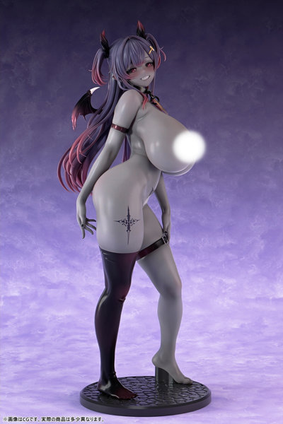 肉感少女 異世界の奴○市 出品番号07 黒肌サキュバス 1/6スケール-6
