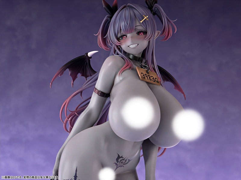 肉感少女 異世界の奴○市 出品番号07 黒肌サキュバス 1/6スケール-12