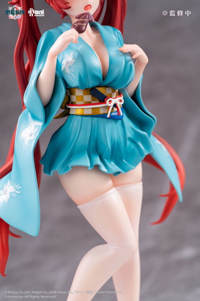 AniMester アズールレーン びそくぜんしんっ！ ホノルル 浴衣Ver. 1/7スケール塗装済-4