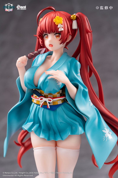 AniMester アズールレーン びそくぜんしんっ！ ホノルル 浴衣Ver. 1/7スケール塗装済-5