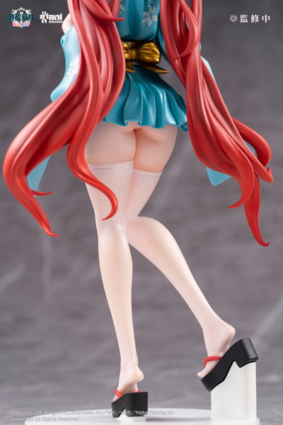 AniMester アズールレーン びそくぜんしんっ！ ホノルル 浴衣Ver. 1/7スケール塗装済-6