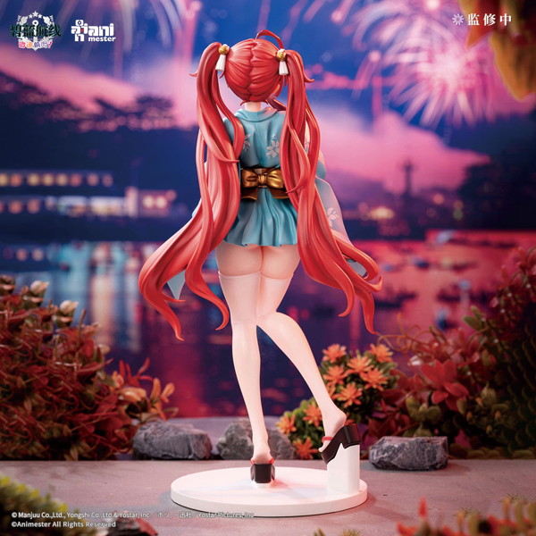 AniMester アズールレーン びそくぜんしんっ！ ホノルル 浴衣Ver. 1/7スケール塗装済-8