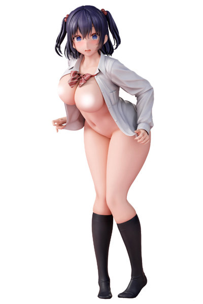 oekakizuki イラスト 間違って友達の姉ちゃんの部屋に「松山 葵」脱衣ver. 1/6スケール-16