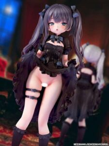 肉感少女 ゴシック姉妹のいたずら 黒霧メーア 1/5スケール塗装済み完成品フィギュア