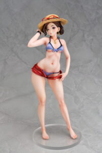 岸 見栄子 営業先でムチッと海水浴ver.